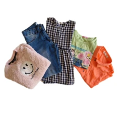 Lot enfant fille - 13/14 ans - Printemps/Été - Haut - 1Kg